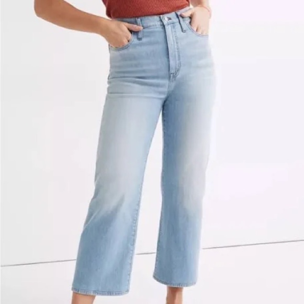 Madewell Slim Wide Leg Crop Size 23 Women’s